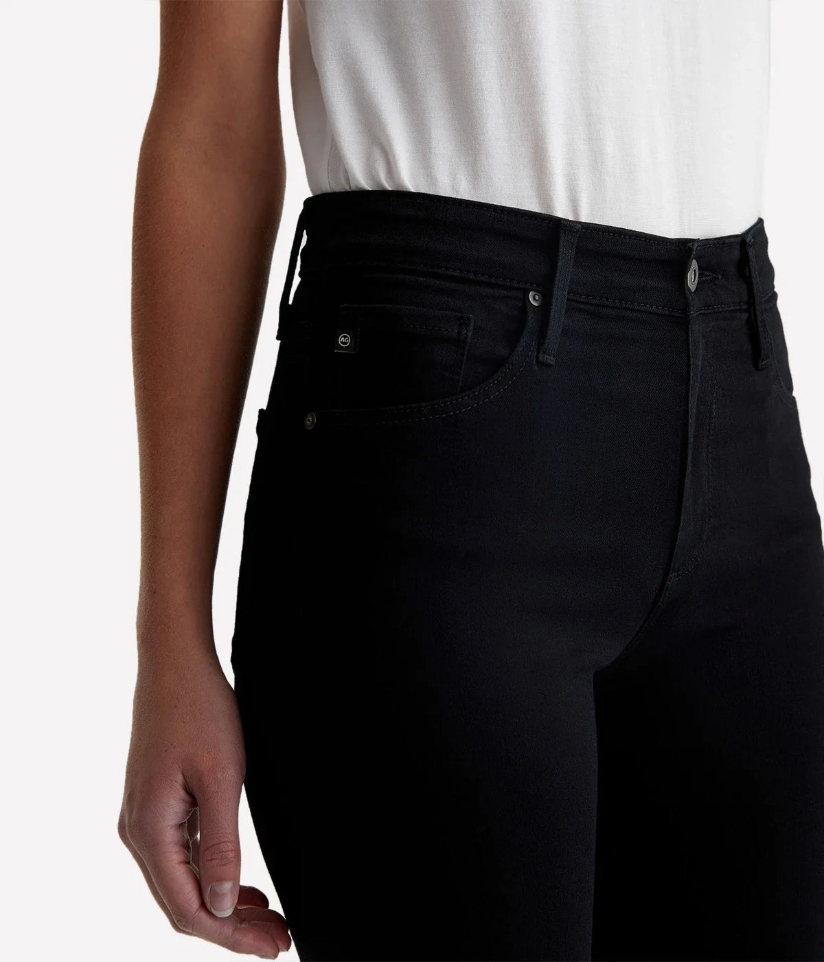 The Farrah by AG, Super Black, 24