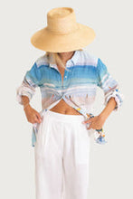 Load image into Gallery viewer, The Beach Boyfriend Linen Shirt by HUT
