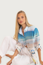 Load image into Gallery viewer, The Beach Boyfriend Linen Shirt by HUT
