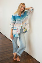Load image into Gallery viewer, The Beach Boyfriend Linen Shirt by HUT
