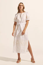 Load image into Gallery viewer, Unify Toast Dress in Porcelain Embroid by Dress by Zoe Kratzmann
