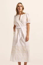 Load image into Gallery viewer, Unify Toast Dress in Porcelain Embroid by Dress by Zoe Kratzmann
