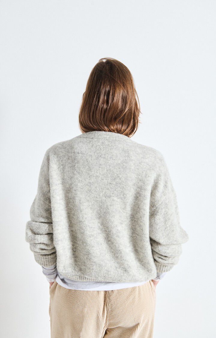 Vito Jumper in Light Grey by American Vintage