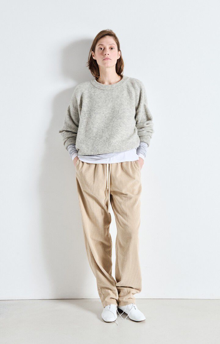 Vito Jumper in Light Grey by American Vintage