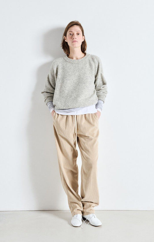Vito Jumper in Light Grey by American Vintage
