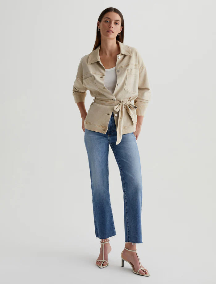 Brinley Crop Jean by AG in 16 Years Postcard