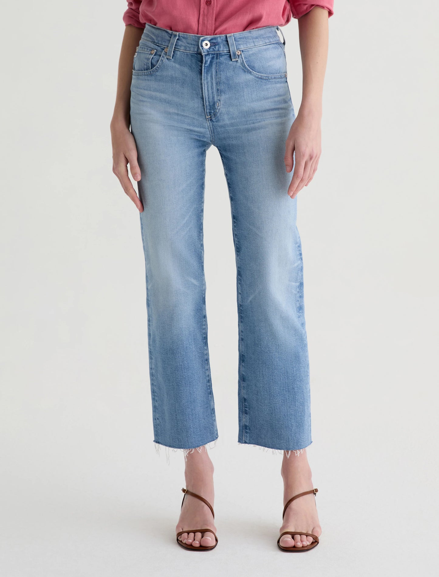 Brinley Crop Jean by AG in Fiction