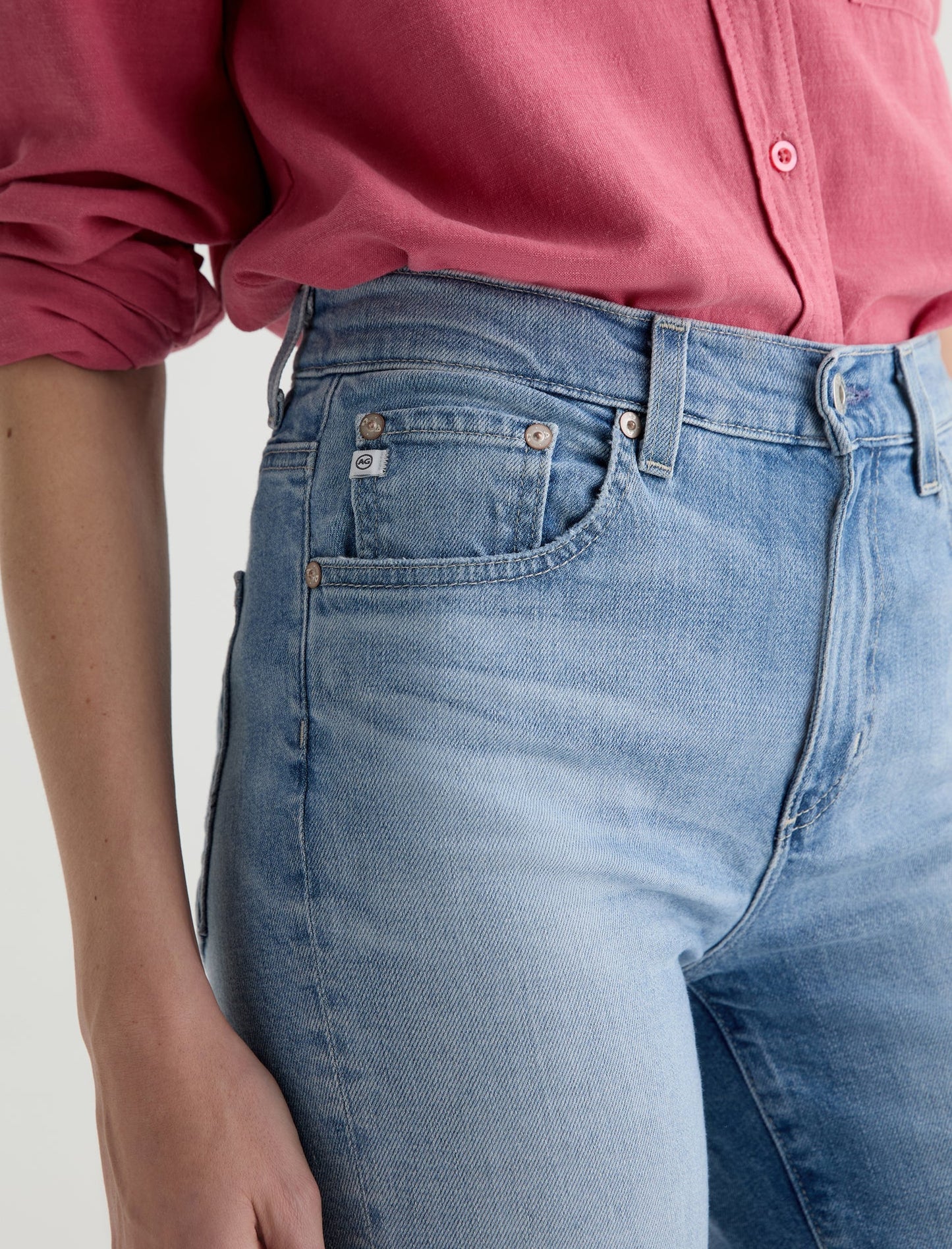 Brinley Crop Jean by AG in Fiction