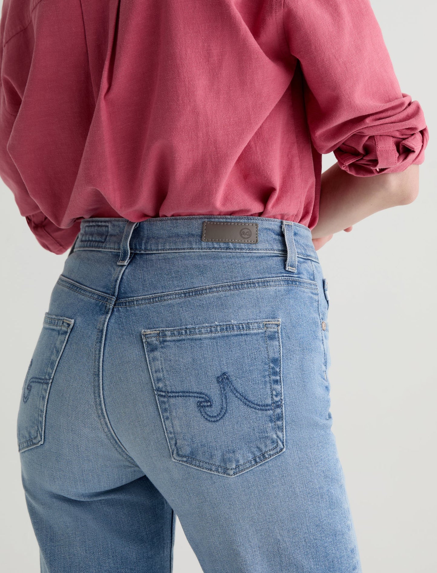 Brinley Crop Jean by AG in Fiction