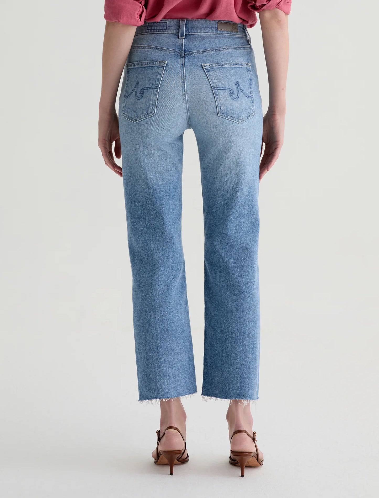Brinley Crop Jean by AG in Fiction