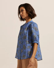 Load image into Gallery viewer, Virtue Top in Azure by Zoe Kratzman
