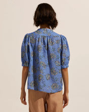 Load image into Gallery viewer, Virtue Top in Azure by Zoe Kratzman
