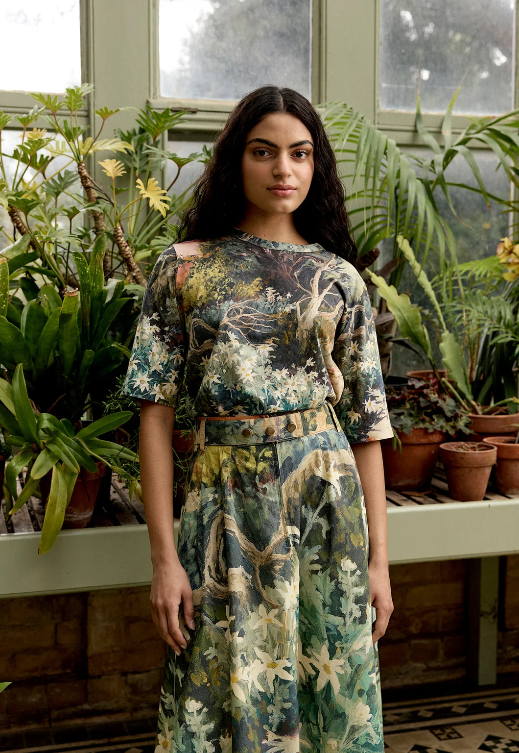 Grace Tee in Flannel Flower by Nancybird