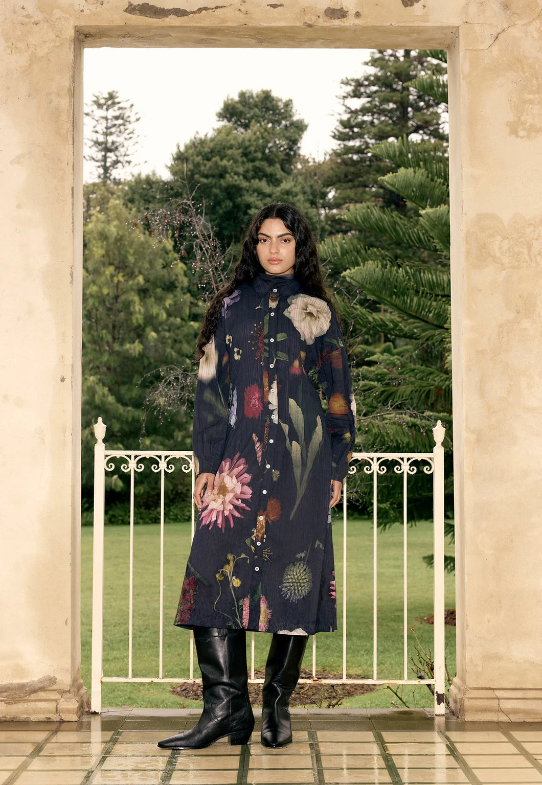 Paloma Dress in Floratone by Nancybird