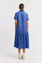 Load image into Gallery viewer, Dora Linen Dress in Denim by Alessandra
