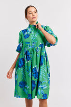 Load image into Gallery viewer, Lume Dress in Emerald Night Garden by Alessandra
