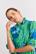 Load image into Gallery viewer, Lume Dress in Emerald Night Garden by Alessandra
