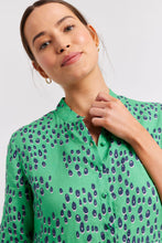 Load image into Gallery viewer, Serena Martini Linen Dress in Emerald by Alessandra
