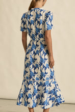 Load image into Gallery viewer, Cable Dress in Azure Bouquet by Zoe Kratzmann
