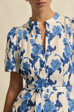 Load image into Gallery viewer, Cable Dress in Azure Bouquet by Zoe Kratzmann
