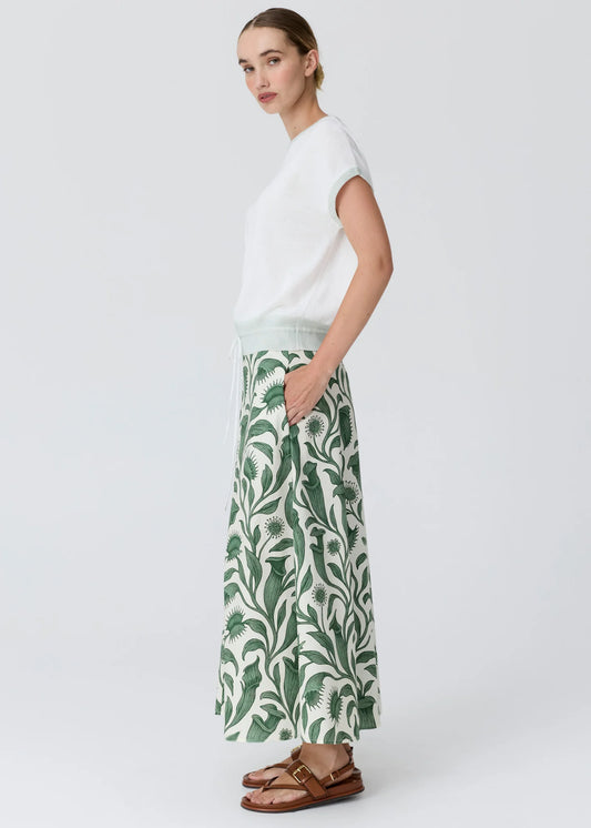 Reed Painted Knit in Chalk/Mint by POL
