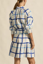 Load image into Gallery viewer, Elated Dress in Azure Check by Zoe Kratzmann
