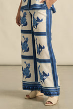 Load image into Gallery viewer, Gesture Pant in Azure Collage by Zoe Kratzman
