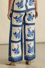Load image into Gallery viewer, Gesture Pant in Azure Collage by Zoe Kratzman

