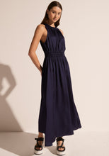 Load image into Gallery viewer, Clese Midi Dress in Ink by Pol
