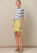Load image into Gallery viewer, Claudia Knit Tee in Sky Stripe by Pol
