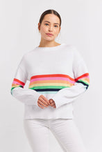Load image into Gallery viewer, Rainbow Bella Knit White by Alessandra

