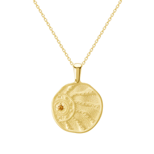 Load image into Gallery viewer, Sun Spirit Necklace in Gold by Murkani
