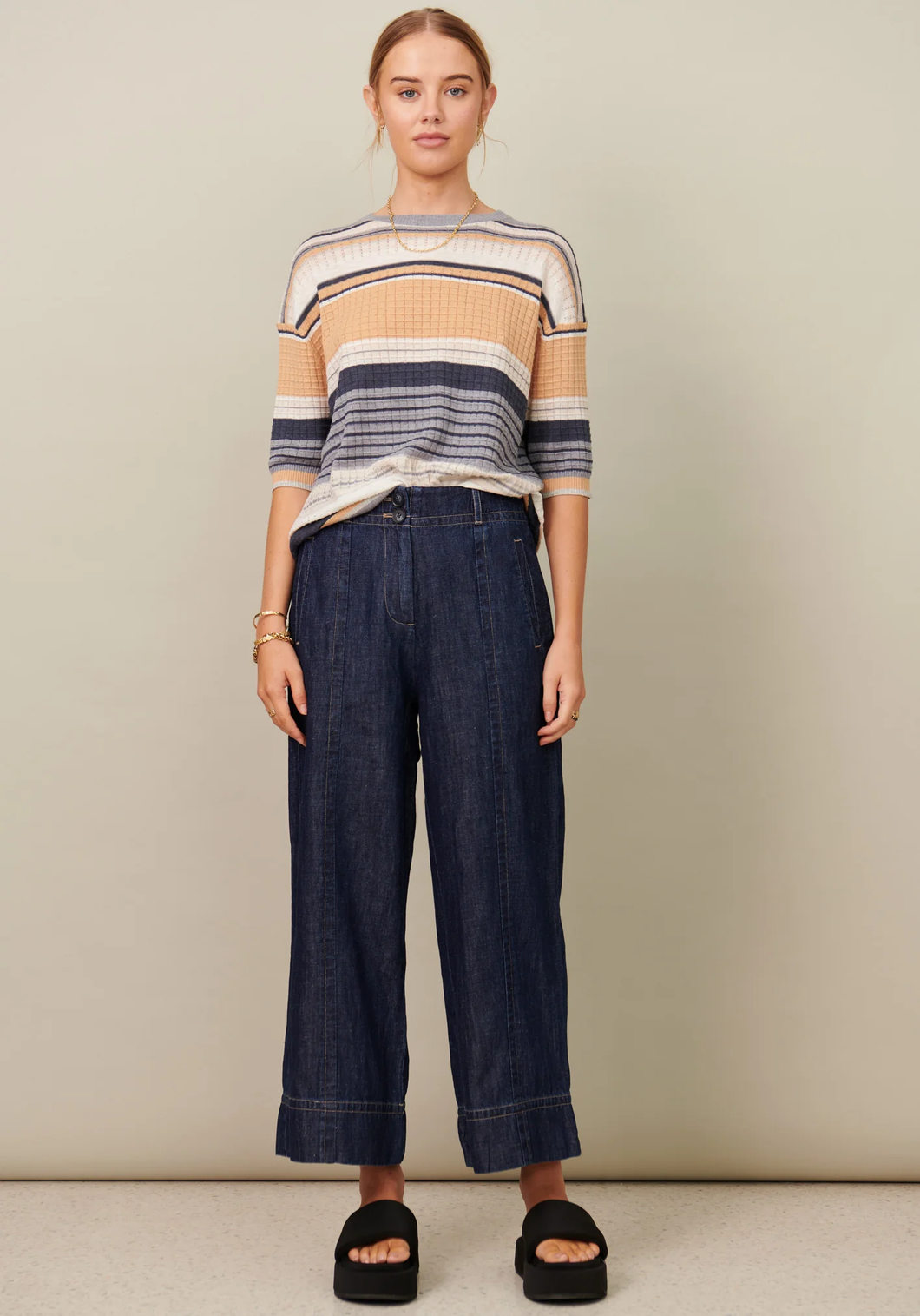 Chloe Knit Tee by Pol