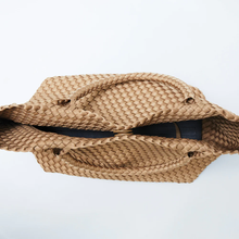 Load image into Gallery viewer, Large Capri Tote in Latte by Mon Milou
