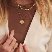 Load image into Gallery viewer, Courage Necklace  in Gold by Murkani
