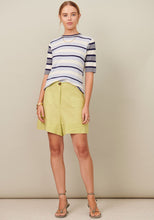 Load image into Gallery viewer, Claudia Knit Tee in Sky Stripe by Pol
