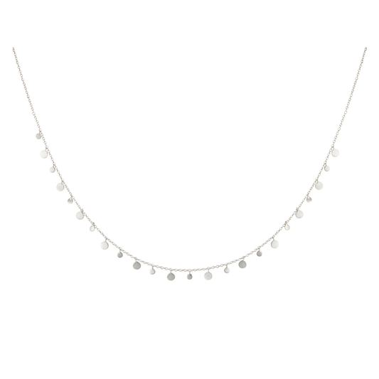Coin Choker in Silver by Murkani
