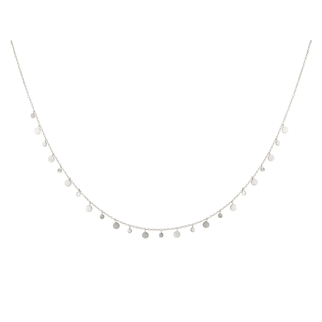 Coin Choker in Silver by Murkani