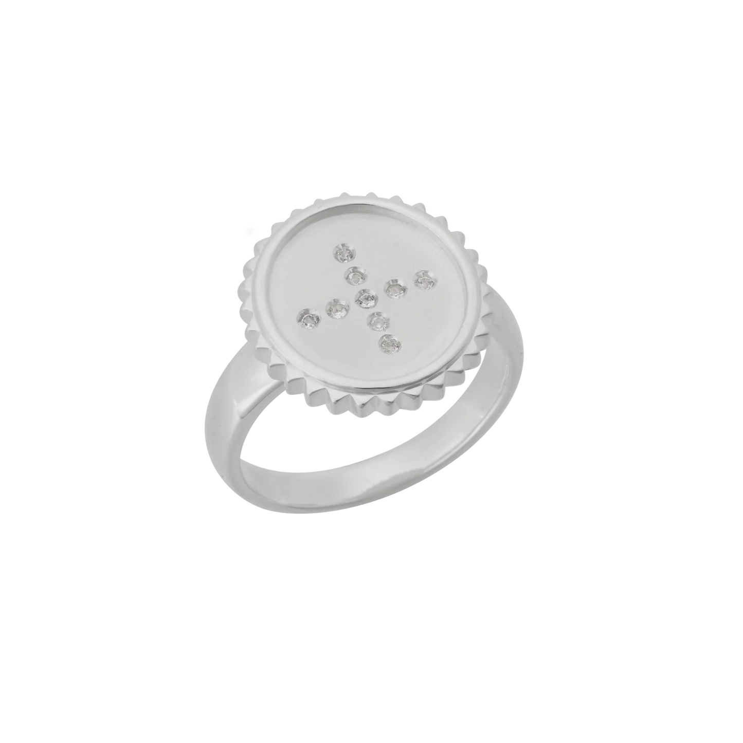 Halcyon Ring in Silver by Murkani