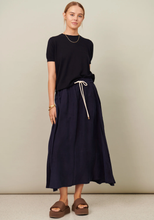 Load image into Gallery viewer, Cupro Drawcord Skirt by Pol
