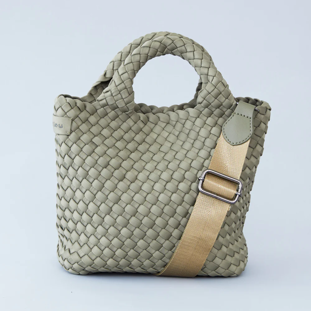 Paris Bucket Crossbody in Olive by Mon Milou
