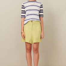 Load image into Gallery viewer, Claudia Knit Tee in Sky Stripe by Pol
