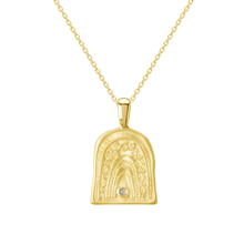 Load image into Gallery viewer, Rainbow Spirit Necklace in Gold by Murkani
