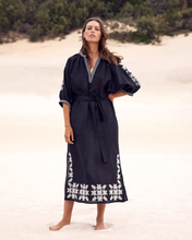 Load image into Gallery viewer, Sundial Dress in Black by Zoe Kratzman
