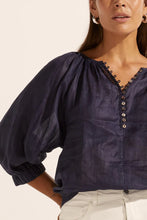 Load image into Gallery viewer, Imbue Top in Indigo by Zoe Kratzman
