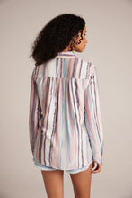 Load image into Gallery viewer, Button Down Shirt in Coastal Stripe by Bella Dahl
