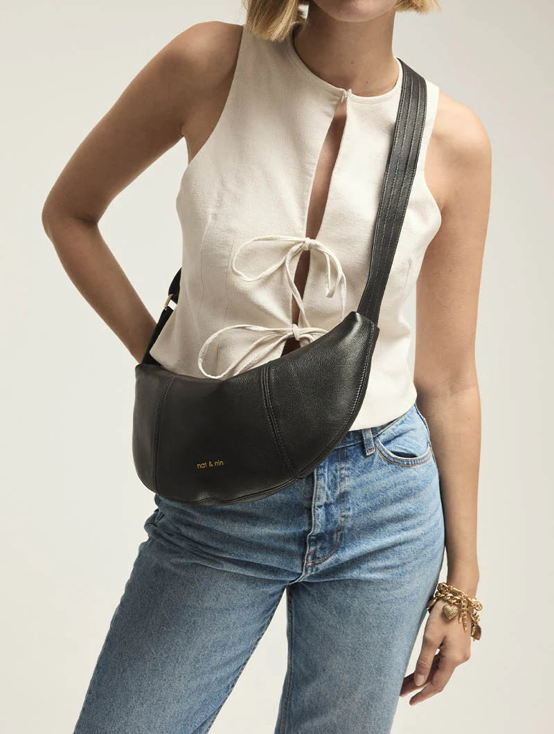 Luce Bag in Black by Nat & Nin