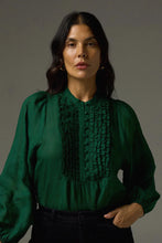 Load image into Gallery viewer, Passage Top in Emerald by Zoe Kratzman
