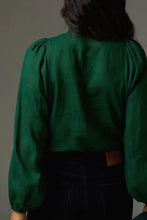 Load image into Gallery viewer, Passage Top in Emerald by Zoe Kratzman
