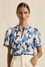 Load image into Gallery viewer, Recollect Top in Azure Bouquet by Zoe Kratzmann
